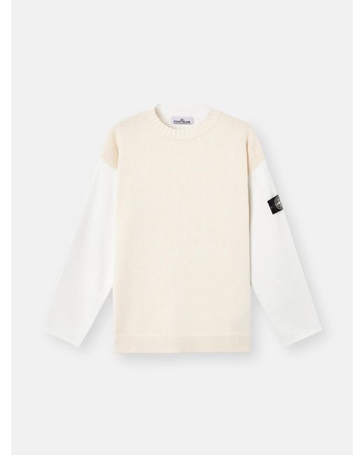Stone Island Natural 5100014 Mixed Fabric Cotton Raw Beauty for men