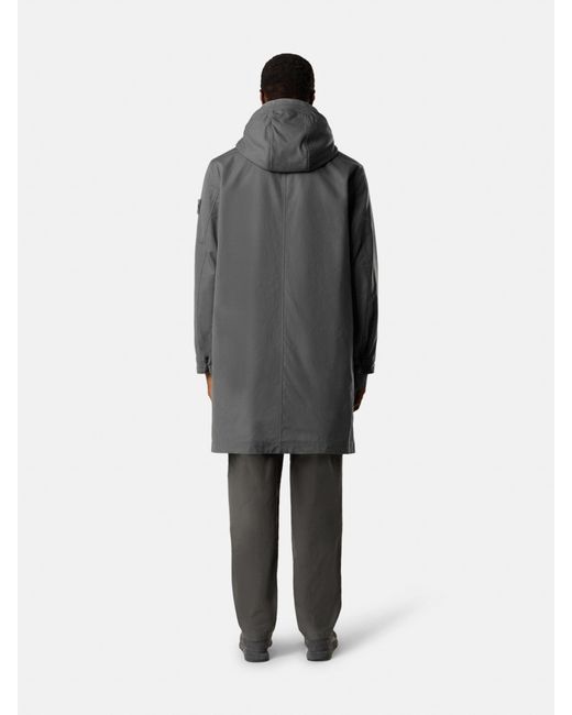 Stone Island Gray 7100019 Weatherproof Cotton Canvas Ghost for men