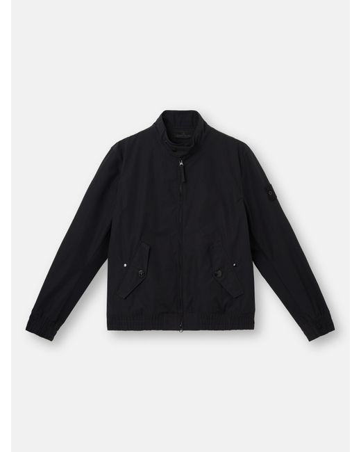 Stone Island Black 4100026 Weatherproof Cotton Canvas Ghost for men