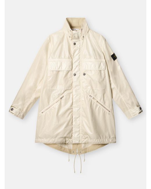 Stone Island Natural 7100013 Mussola Gommata-Tc for men