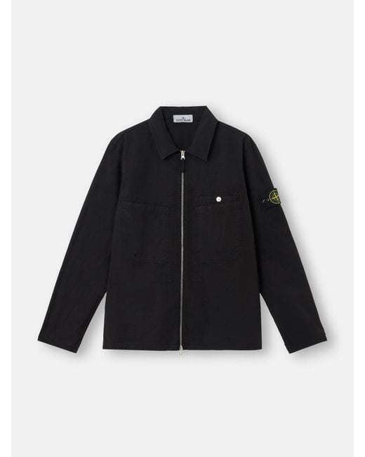 Stone Island Black 1200012 Mil-Spec Stretch Ripstop-Tc for men