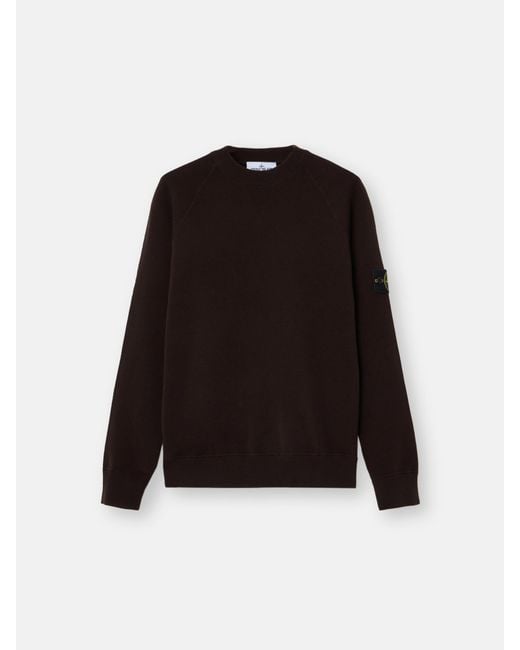 Stone Island Black 5100020 Stretch Rws Wool for men