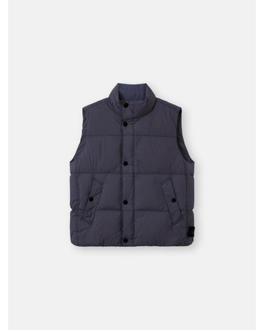 Stone Island Blue G100010 Crinkle Reps Ny for men