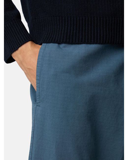 3100011 Organic Cotton Ripstop Stone Island de hombre de color Blue