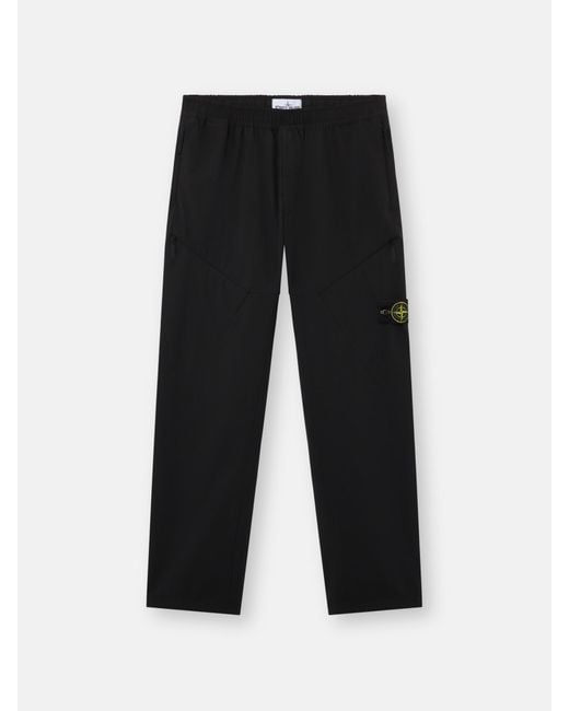 Stone Island Black 3100055 Soft Shell-R E. Dye Technology for men