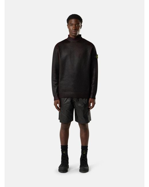 Stone Island Black 5100066 Polyester With Sublimatic Print for men