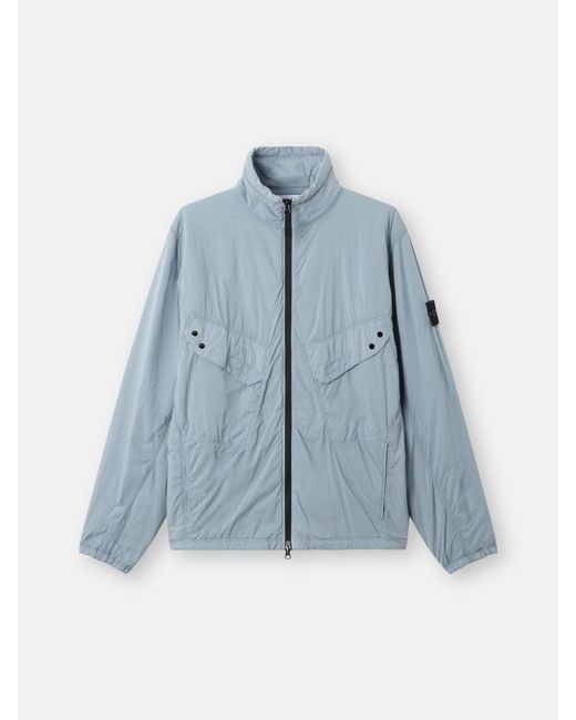 Stone Island Blue Q100021 Ultralight Nylon Stretch-Tc for men