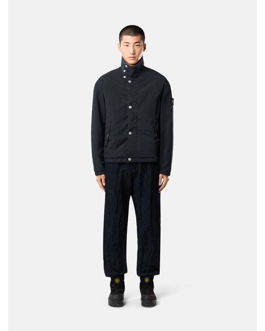 Q100015 Light Compact Touch Poly-Tc, 60% Recycled Polyester Stone Island de hombre de color Black