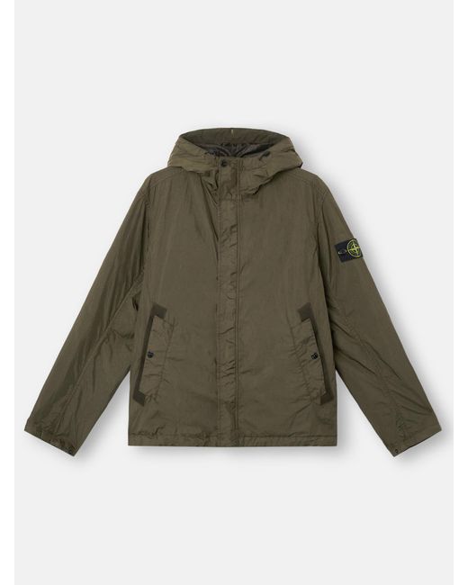 Stone Island Green 4100092 Crinkle Reps R-Ny for men