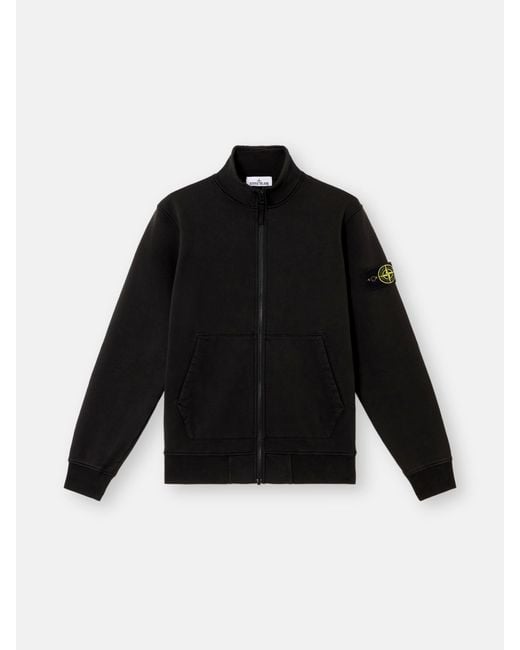 Stone Island Black 6100063 Organic Cotton Fleece for men