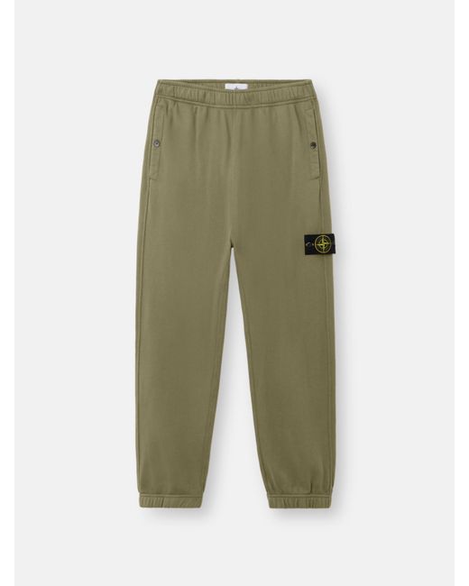 Stone Island Green 6200004 Cotton Fleece for men