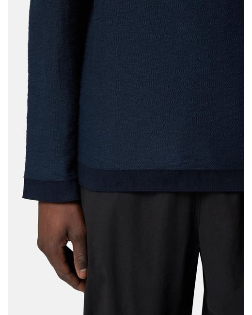 5100044 Plush Stitch Organic Cotton Nylon Stone Island de hombre de color Blue