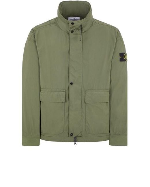 Stone Island Green Lightweight Jacket Polyester for men