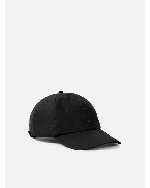 Stone Island Black 9100017 All-Weather Cotton Canvas S. I. Ghost for men