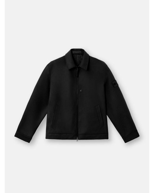Stone Island 1200027 Performance Flannel Ghost in Black für Herren