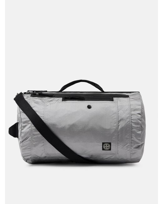 Stone Island Gray 9200011 Coated Nylon Metal for men