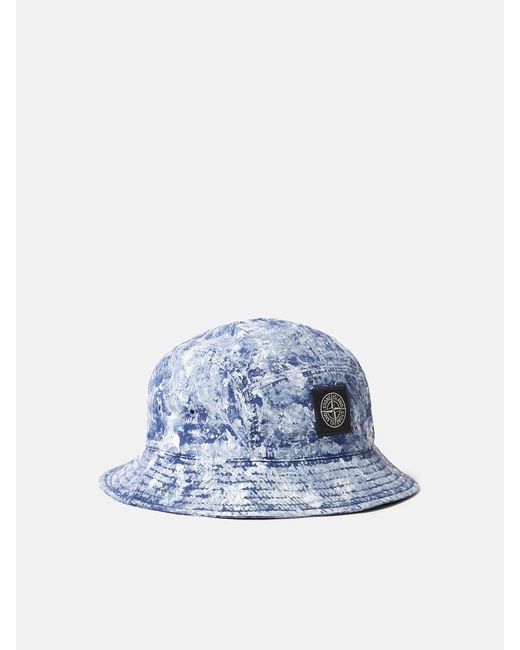 Stone Island Blue 9100013 Pigment On Tela 'Paracadute' Stretch-Tc for men
