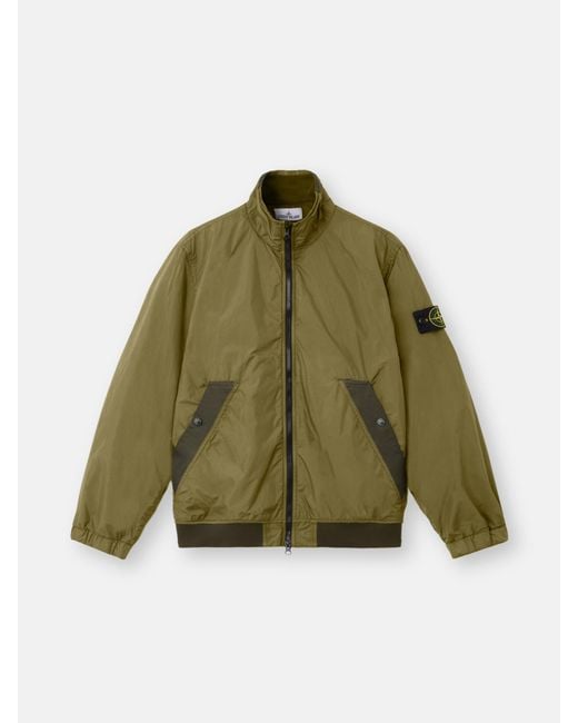 Stone Island Green 4100111 Crinkle Reps Ny for men