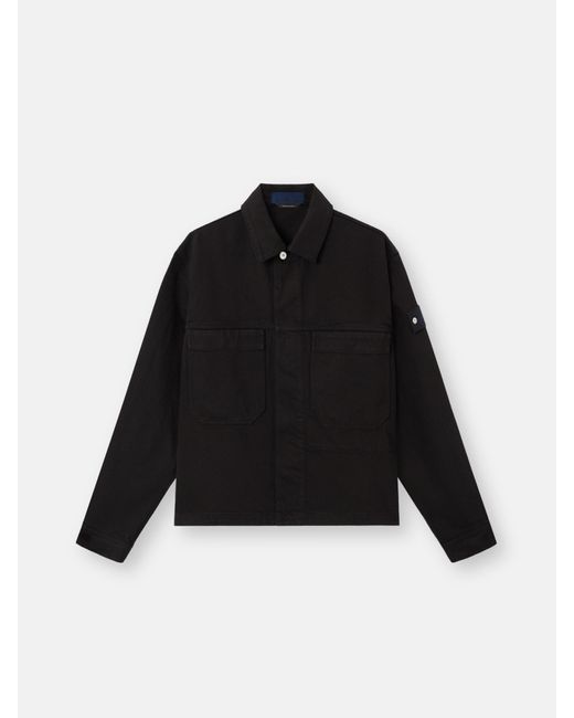 Stone Island Black Q100027 Bull Denim-Tc for men