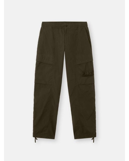 Stone Island Green 3100026 Nylon Smerigliato S. I. Ghost for men