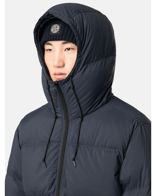 4100019 Matt Ripstop Cordura Advanced Fabrics Stone Island de hombre de color Blue