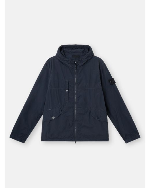 Stone Island Blue 4100032 Nylon Smerigliato Ghost for men