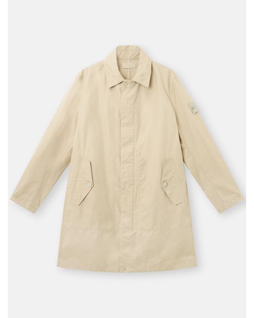 Stone Island Natural 7100004 Weatherproof Cotton Canvas Ghost for men