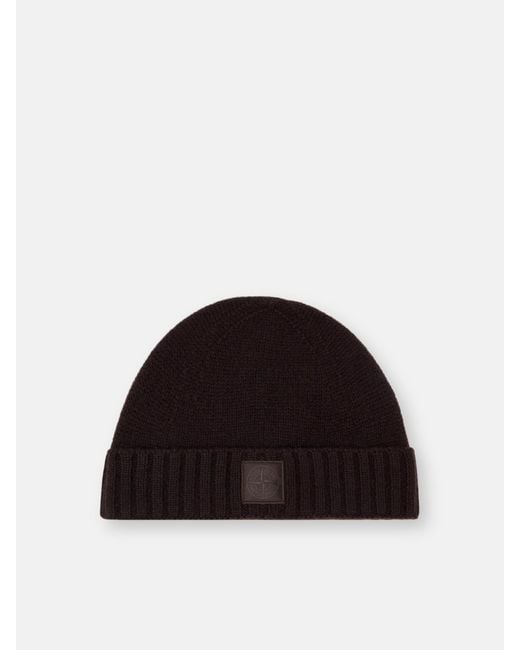 Stone Island Black N100015 Cashmere Ghost for men