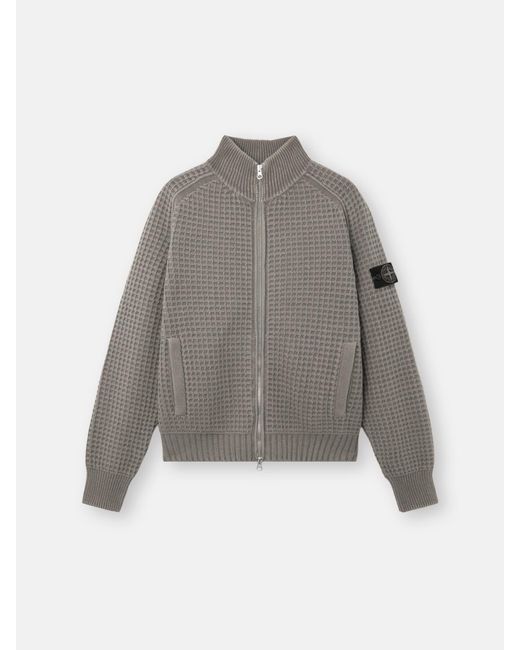 Stone Island Gray 5100034 Mineral Dyed Regenerated Cotton for men