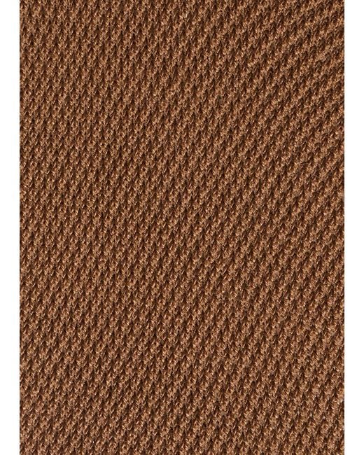 & Other Stories Brown Mesh Socks