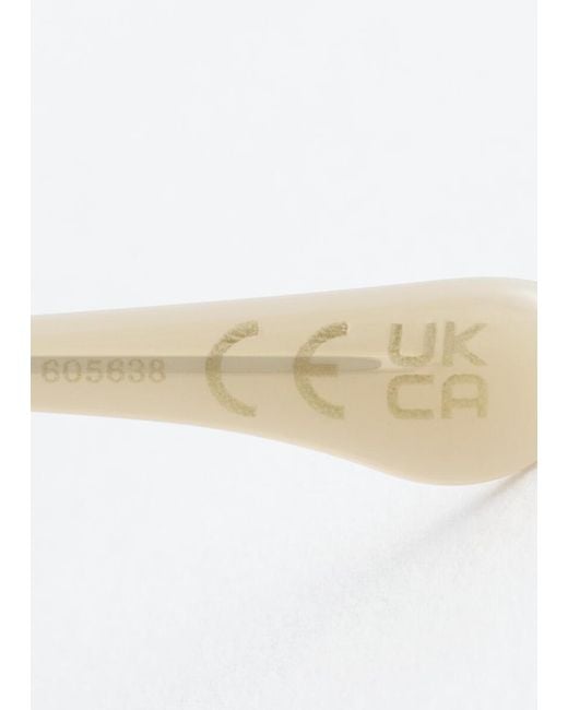 & Other Stories Multicolor Square-Frame Sunglasses
