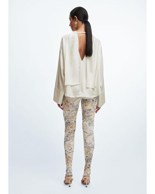 & Other Stories White Printed Leggings