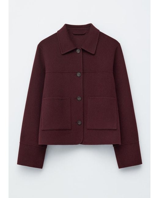 & Other Stories Collared Wool Jacket