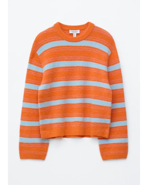 & Other Stories Orange Alpaca-Blend Jumper