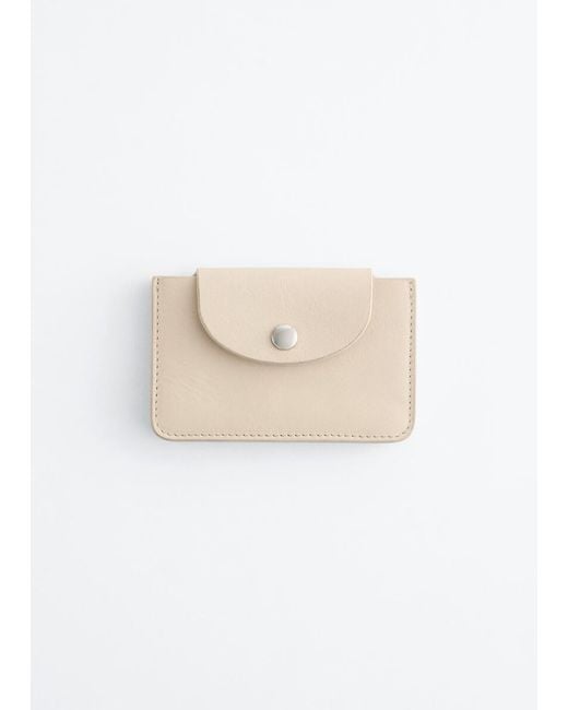 & Other Stories White Small Card Holder