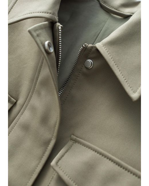 & Other Stories Gray Utility-Jacke
