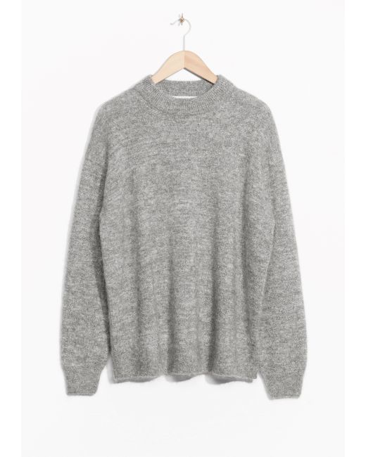 & other stories Sparkling Knit in Gray | Lyst