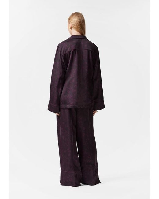 Pantalon De Pyjama À Cordon De Serrage & Other Stories en coloris Purple