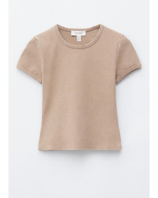 & Other Stories White Slim Fit Jersey T-Shirt