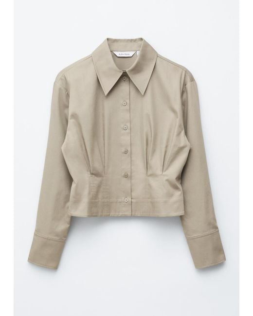& Other Stories Natural Tapered Shirt