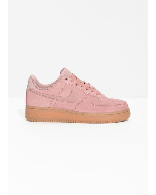 & Other Stories Pink Nike Air Force 1 07