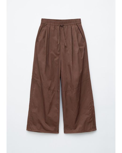 & Other Stories White Nylon Parachute Trousers