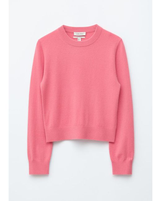 & Other Stories Pink Cashmere Jumper