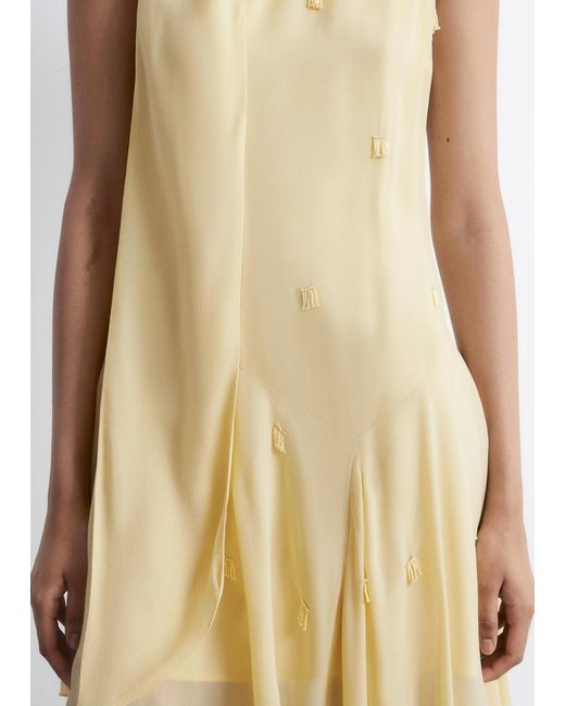 & Other Stories Natural One-Shoulder Mini Dress