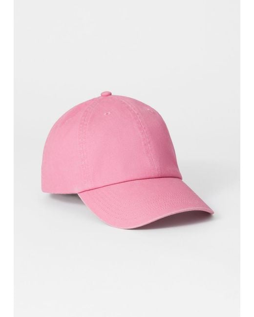 & Other Stories Pink Washed Baseball Cap
