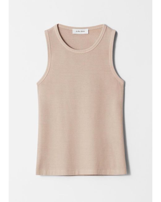 & Other Stories Natural Figurbetontes Tanktop