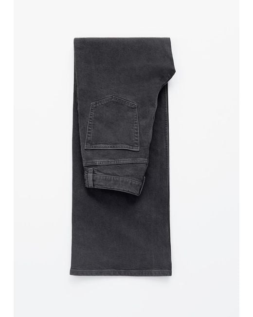 & Other Stories White Wide-Leg Jeans