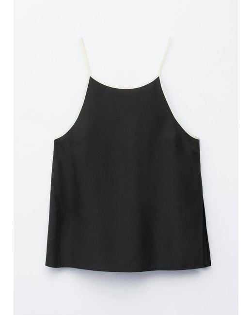 & Other Stories White Silk Tank Top