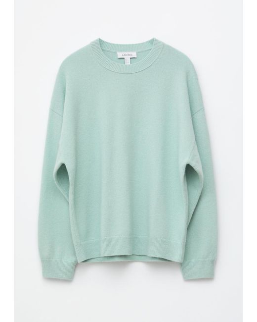 & Other Stories Green Oversized Knit Jumper