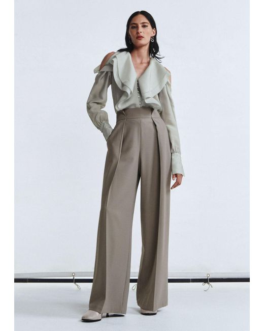 & Other Stories & Other Stories Fitted Side Slit Stretch Trousers 99.00
